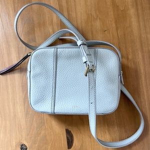 (Gray) Fossil Gemma Crossbody Camera Bag